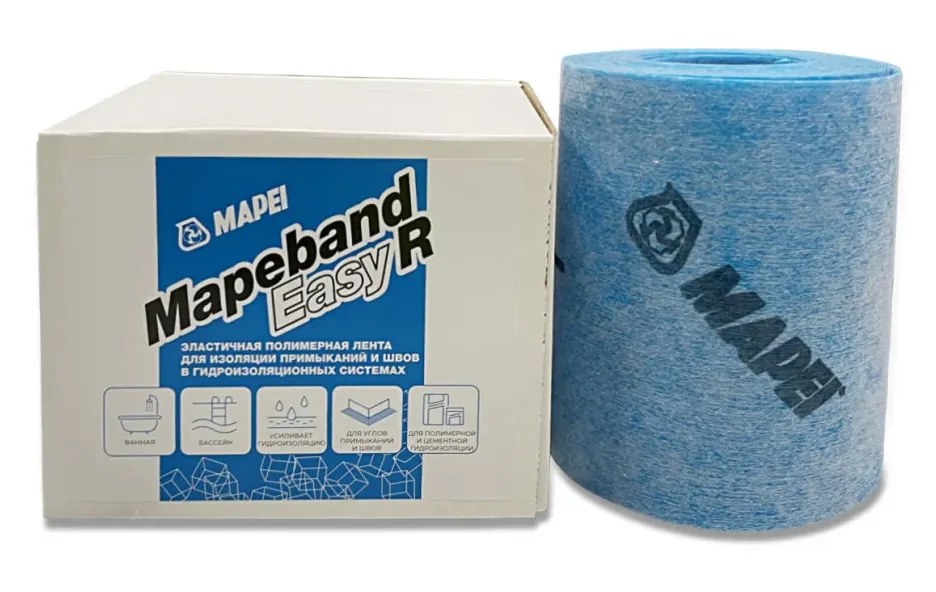 Гидроизоляционная лента Mapei Mapeband Easy R (Мапей Мапебанд) 10 м