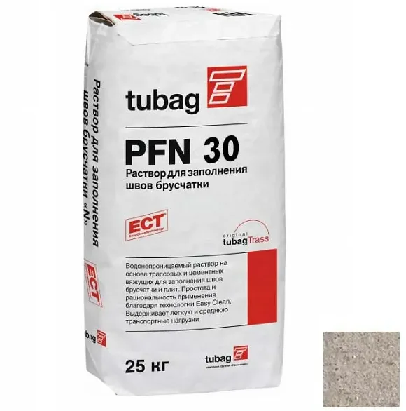 Раствор для заполнения швов брусчатки Tubag PFN30 бежевый 25 кг