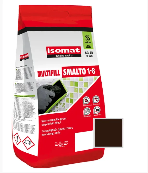 Затирка для плитки Isomat Multifill Smalto 1-8 №41 Землянисто-коричневый 2 кг