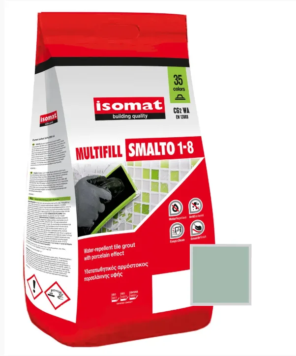 Затирка для плитки Isomat Multifill Smalto 1-8 №49 Бирюзовый 2 кг