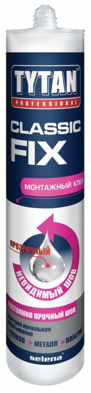 Клей монтажный прозрачный Tytan Professional Classic Fix