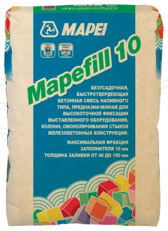 Смесь для анкеровки Мапей / Mapei Mapefill 10 25 кг