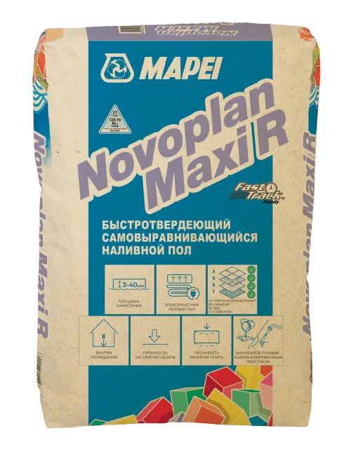 Смесь самовыравнивающаяся Мапей / Mapei NOVOPLAN MAXI R 23 кг