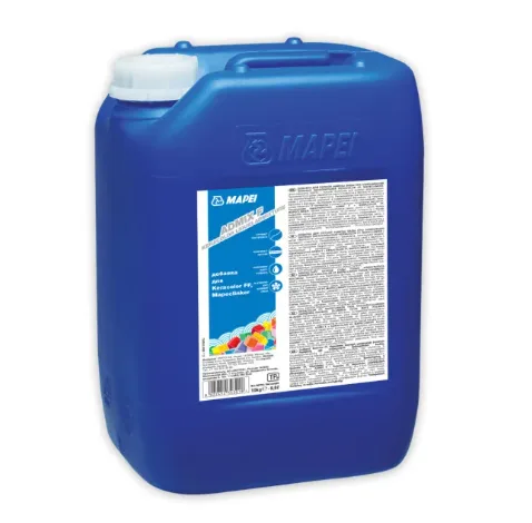 Пластификатор для затирки Мапей / Mapei Admix F (Fugolastic) 10 кг