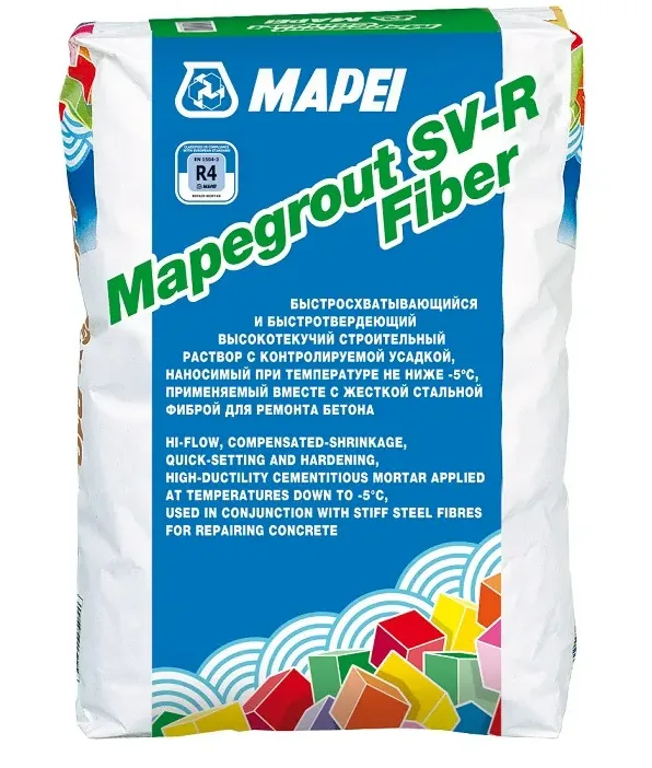 Ремонтная смесь Mapei Mapegrout SV-R Fiber 25 кг